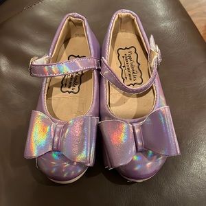 Purple Piperdoodles Bow Shoes